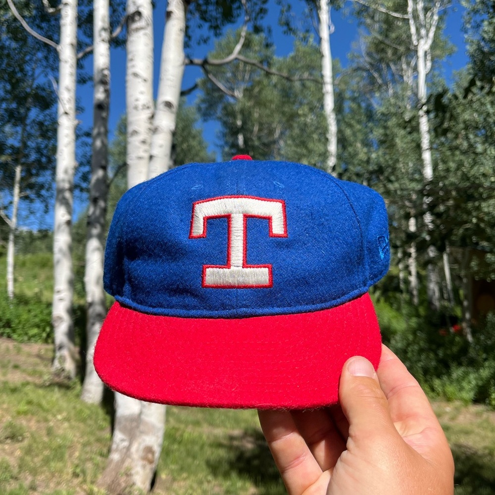 Texas rangers cooperstown collection wool hat